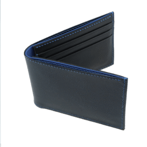 Handgenähte Geldbörse aus Kalbsleder