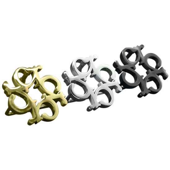 gürtelschnallen silber gold und schwarz