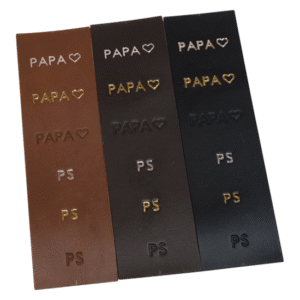 Handgenähter Gürtel „Fred“ Naturleder