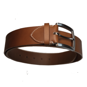 Handgenähter Gürtel „Fred“ Naturleder